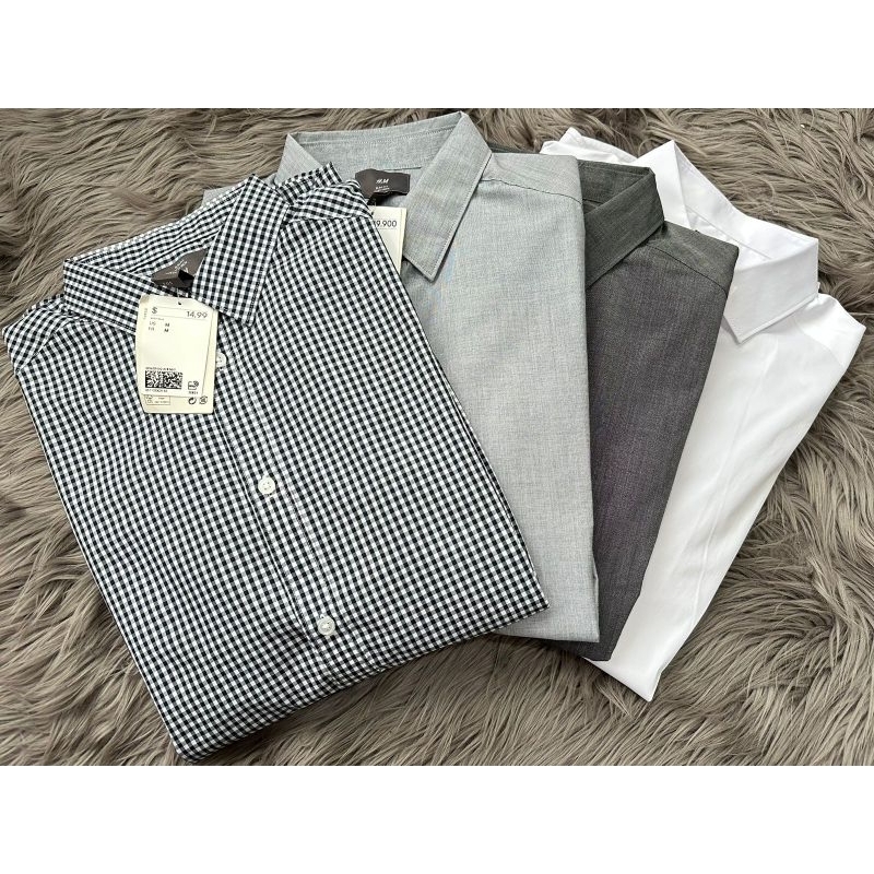 Hm basic longsleeved shirt for Man