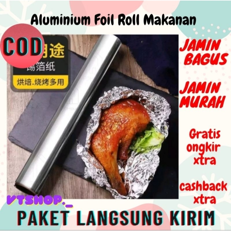 V815 - Aluminium Foil Makanan / Aluminium Roll Makanan / Aluminum Foil