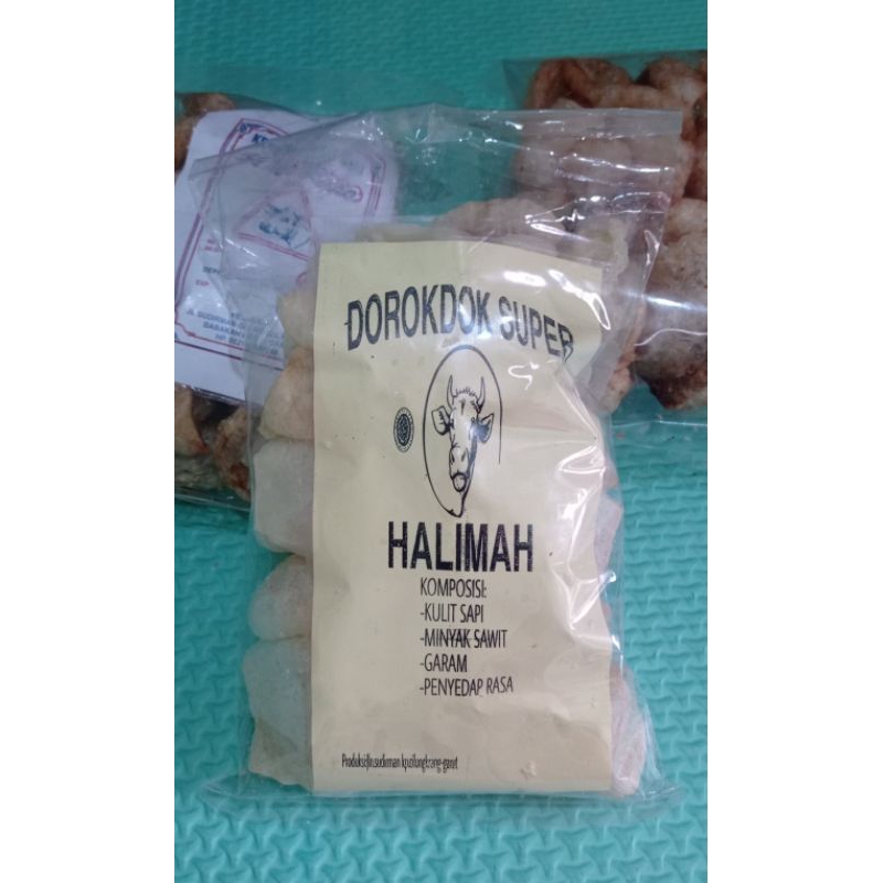 

DOROKDOK SUPER / KERUPUK KULIT ASLI GARUT