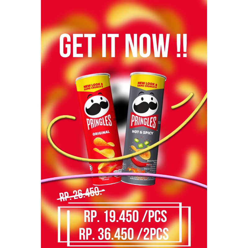 

PRINGLES ORIGINAL-HOT N SPICY