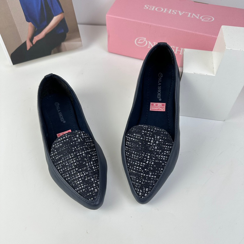 Onlashoes - Flat Shoes YN04 Sepatu Flat Wanita