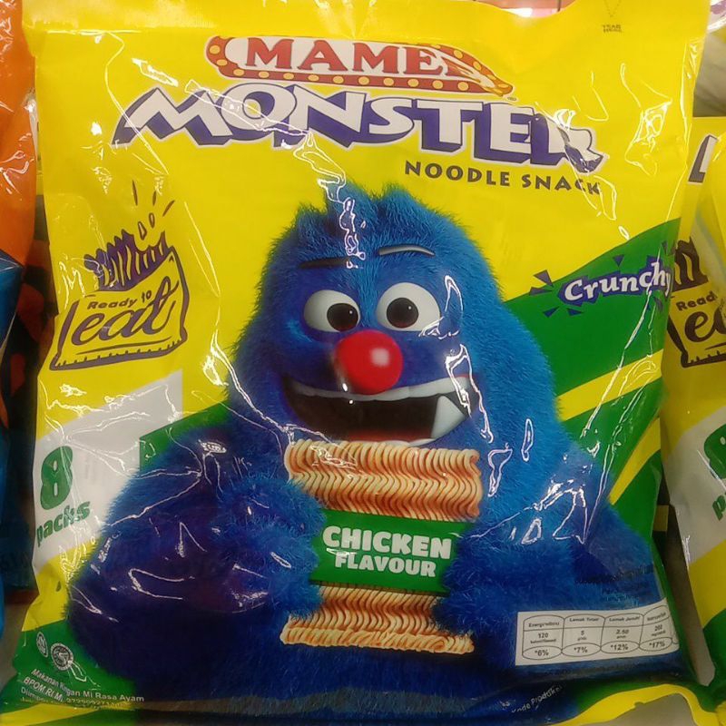 

Mame monster noodle snack chicken flavour 200gr