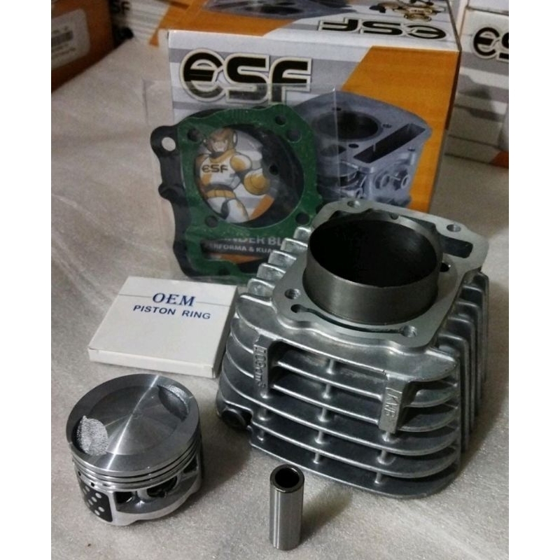 Blok cylinder karisma bore up 57 mm blok seher karisma bore up 57 mm racing set piston kit ESF