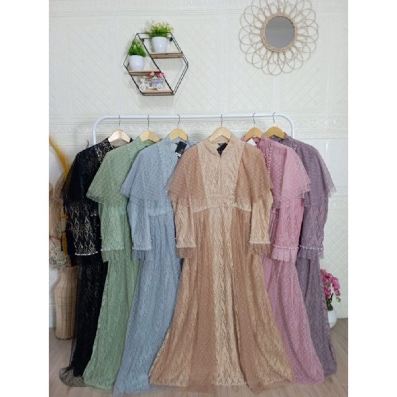 Gamis Ozias Melinda JUMBO LD 120 Gamis Big Size / Gamis Kondangan Jumbo