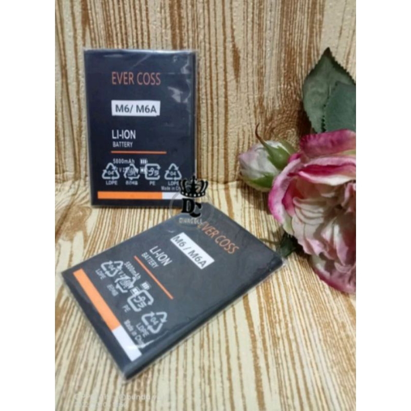 BATERAI ORIGINAL EVERCOSS M6/M60/M6A TERMURAH