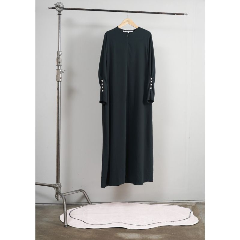 NWT Zahra Dress Onyx L by Sabeena