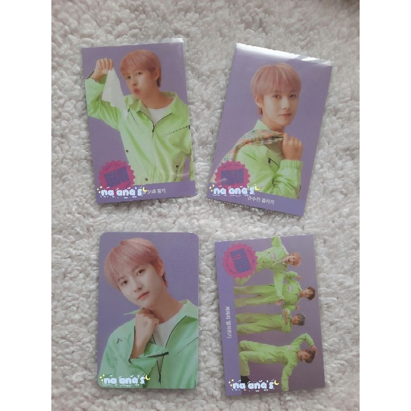 pc seasons greetings / sg, playing card nct dream renjun 2021