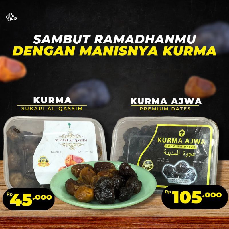 

PAKET HEMAT 2 TOPLES SAMBUT RAMADHAN DENGAN MANIS NYA KURMA AJWA DAN SUKARI