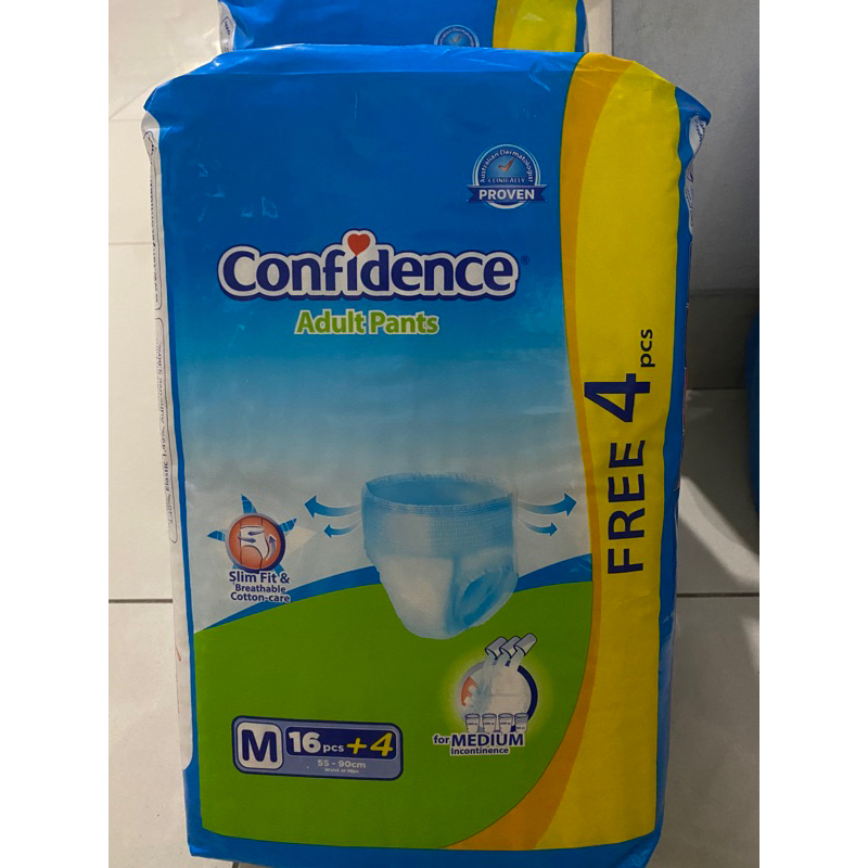 Confidence Popok Celana - L16+4 exp 2025 MURAH