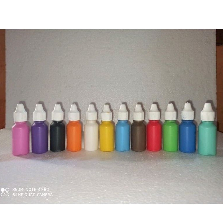 cat air lukis akrilik kemasan 25ml/cat air/cat lukis/catstereofom
