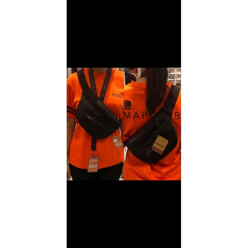 Waistbag Tas Selempang Reebok Original Sport Station