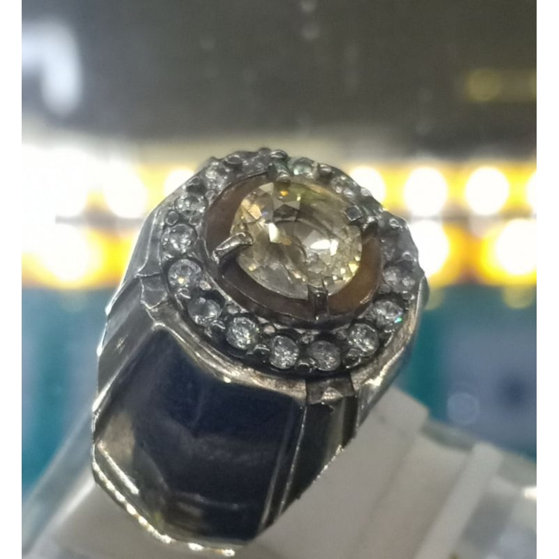 BATU NATURAL YELLOW SAPPHIRE | SAFIR 1.31 CT NO HEAT