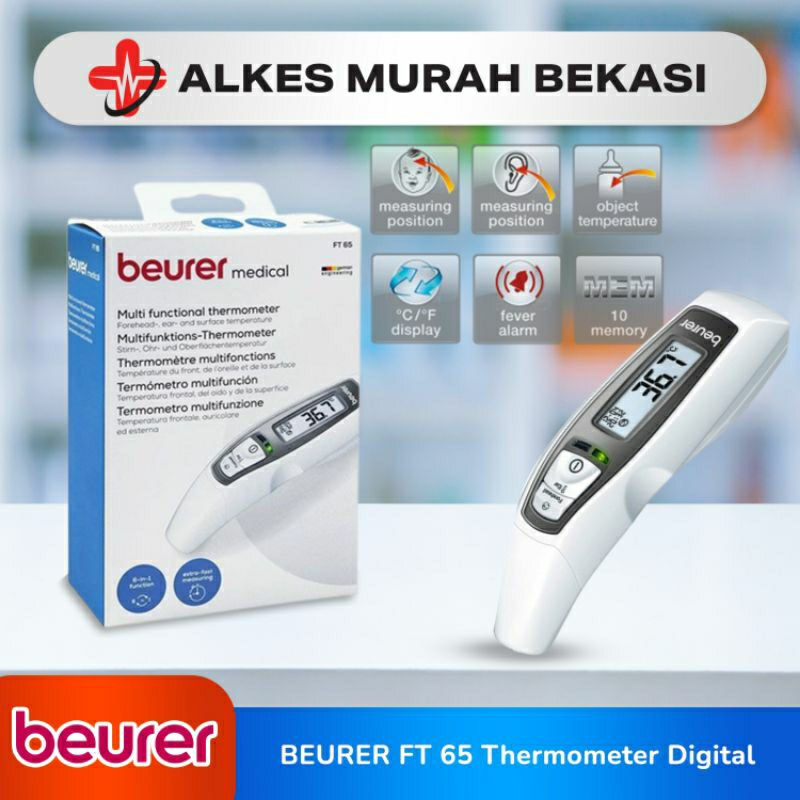 Thermometer Infrared Beurer / Thermometer Dahi / Thermometer Telinga/Beurer/Thermometer Beurer FT-65