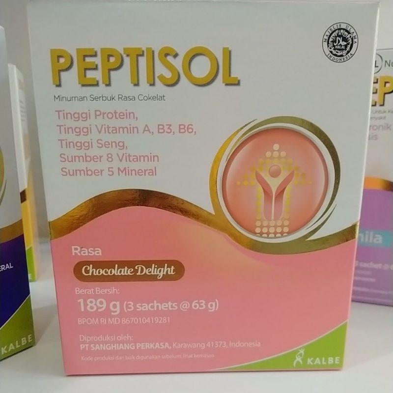 PEPTISOL choco Delight @3 sachet