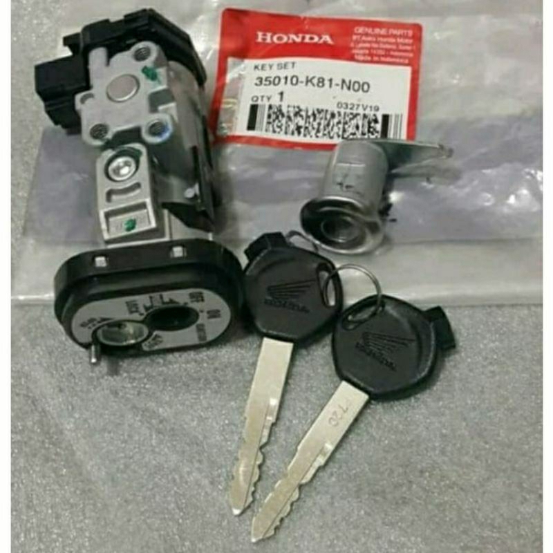 Kunci Kontak Honda BeAT Sporty eSP K81 35010-K81-N00 Original AHM