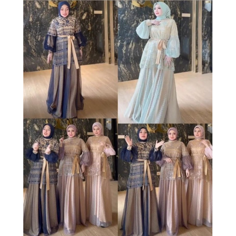 Gamis brokat mewah