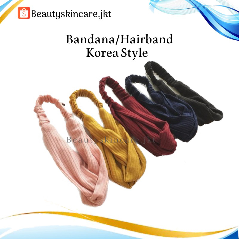 Bandana Korea Style | Hairband Wanita