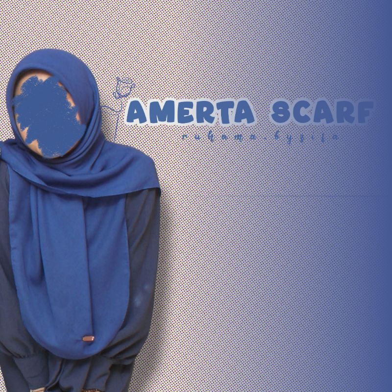 Ruhama.byzifa - Amerta Scarf | Malay Curve Pollycotton | Hijab Oval ala Malaysia