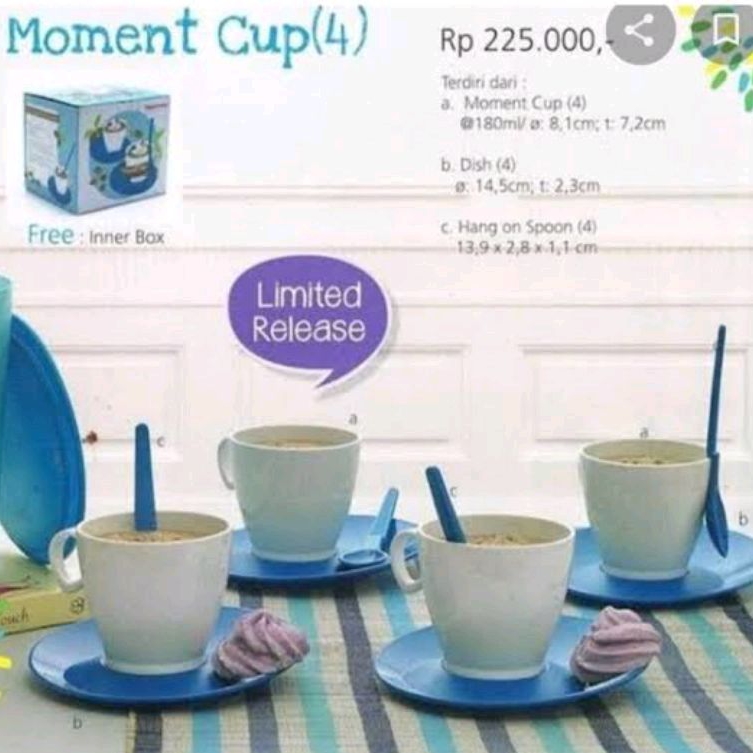 Moment cup tupperware
