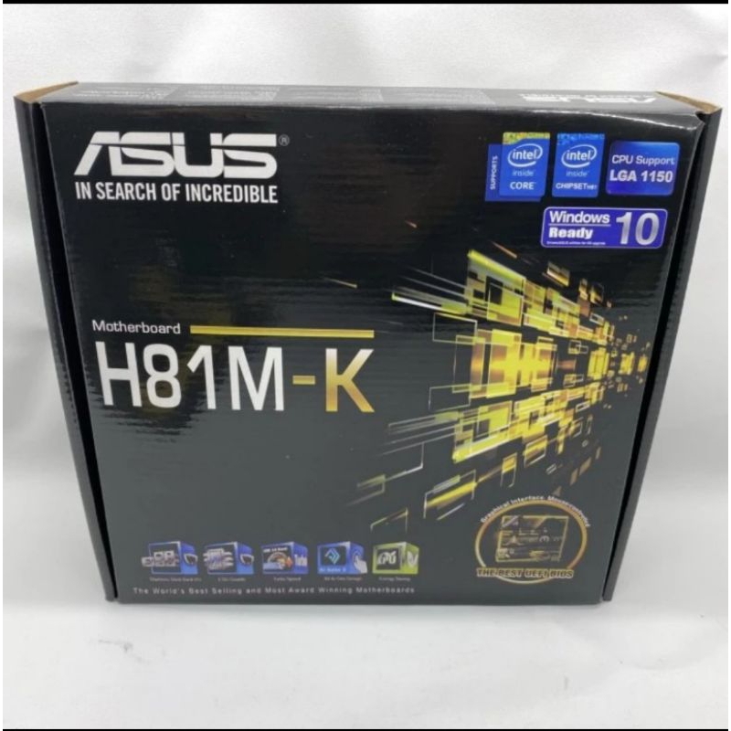 MOTHERBOARD ASUS H81MK LGA 1150