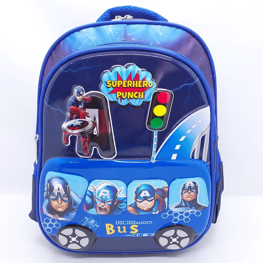 TAS ALTO ANAK EMBOSS BUS ANIMASI HERO 16 INCHI MURAH / TAS ANAK ALTO TK SD EMBOSS TIMBUL KARAKTER / RANSEL KARAKTER SUPERHERO ALTO / TAS ANAK TIMBUL ALTO ORIGINAL MURAH / TAS ANAK ALTO COWOK KARAKTER ANIMASI BARU/ RANSEL ANAK LAKI-LAKI ALTO ORIGINAL MURAH