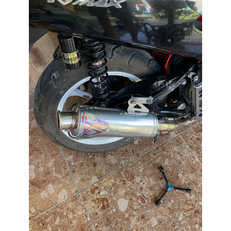 Knalpot nmax redpear