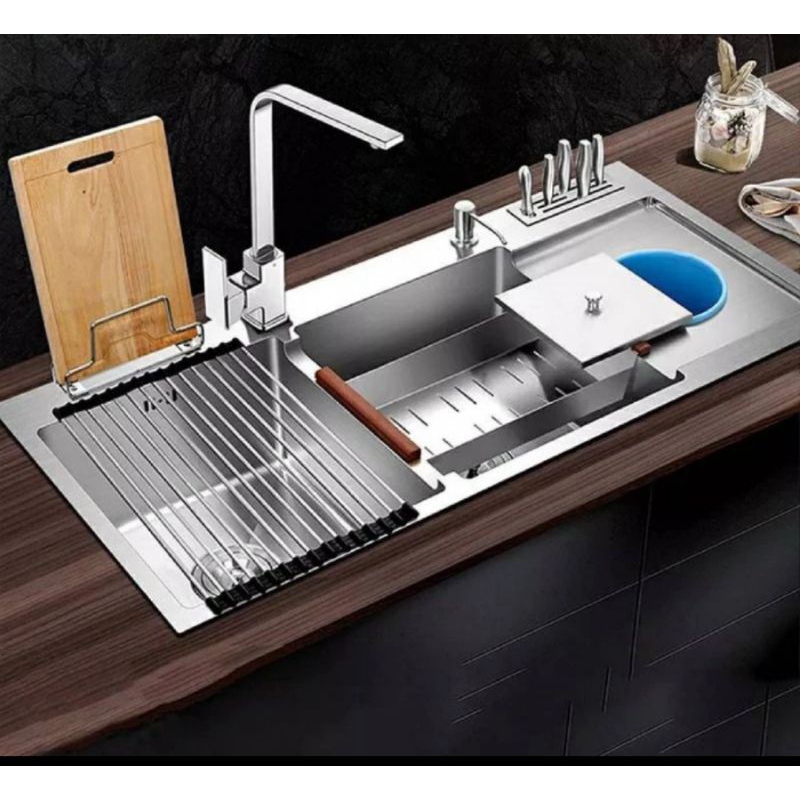Kitchen sink Thsink 10048 stainless sus 304 / Bak cuci piring modern