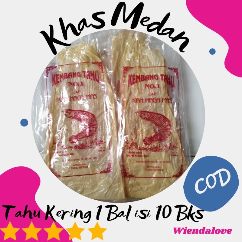 

Kulit Tahu Kering 1 bal isi 10 bks by Wiendalove