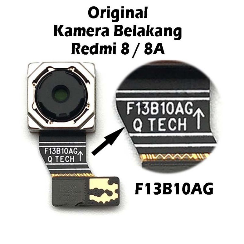 Kamera Belakang Redmi 8 / Redmi 8A ( Seri Kamera F13B10AG) 12 MP