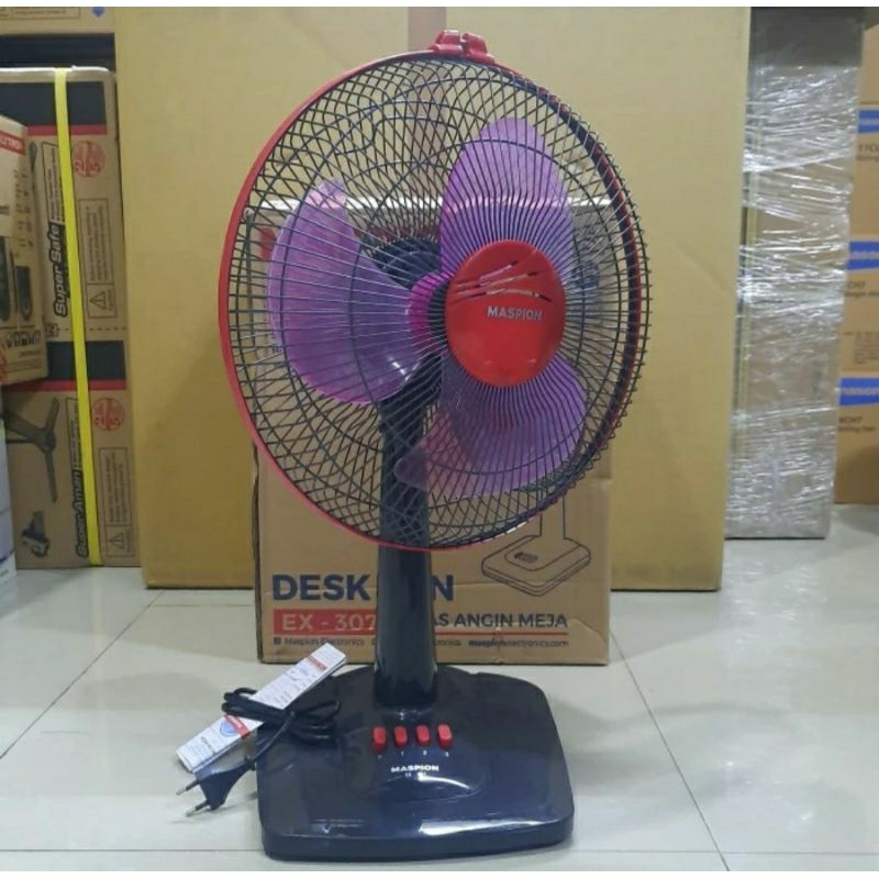 Kipas angin maspion duduk/meja Ex307 12 inch