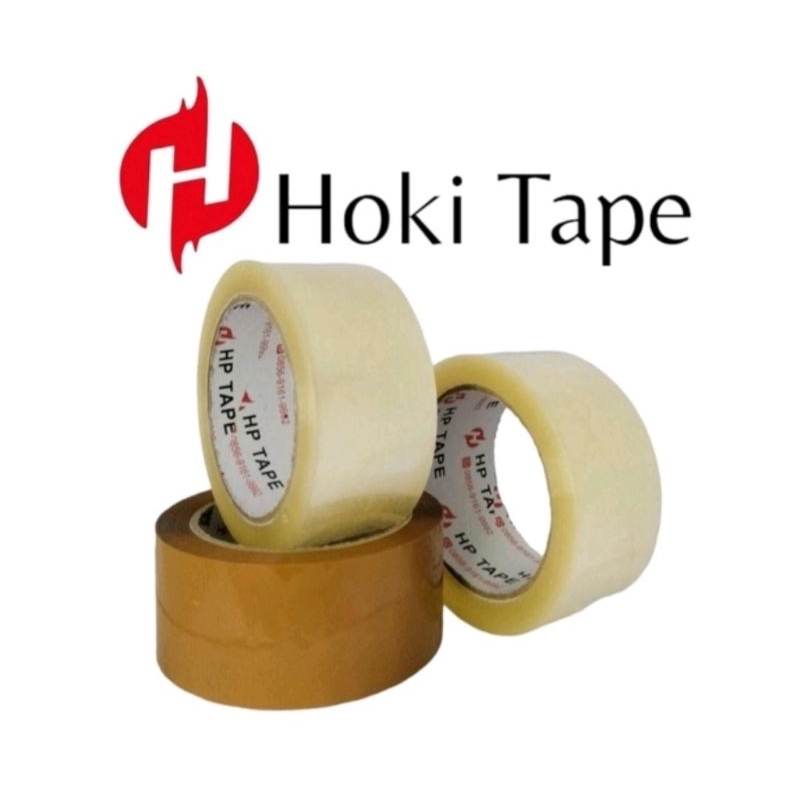 

Lakban Bening HP TAPE 45mm x 100 Yard Kuat Daya Rekat