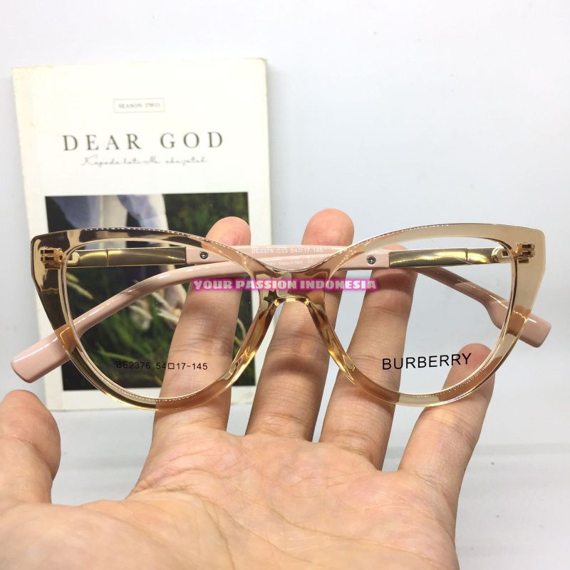 BE2376 Kacamata Minus Cat Eye -0.50 sd -6.00 Minus Cewek