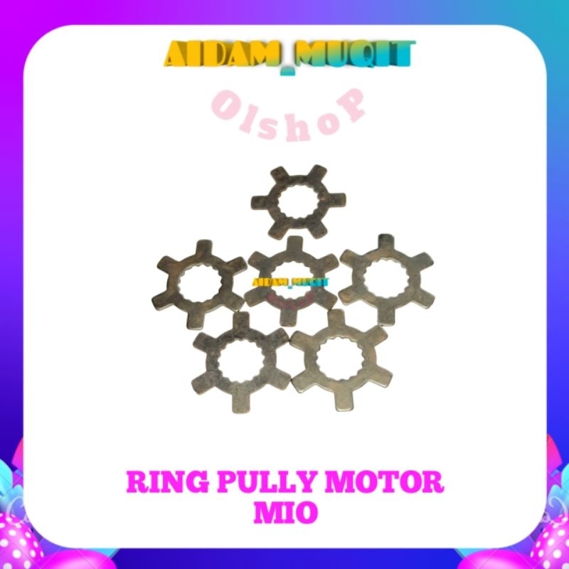 PAKET 2 PCS RING PULLY MIO RING MATAHARI MIO RING PULY MOTOR YAMAHA MIO