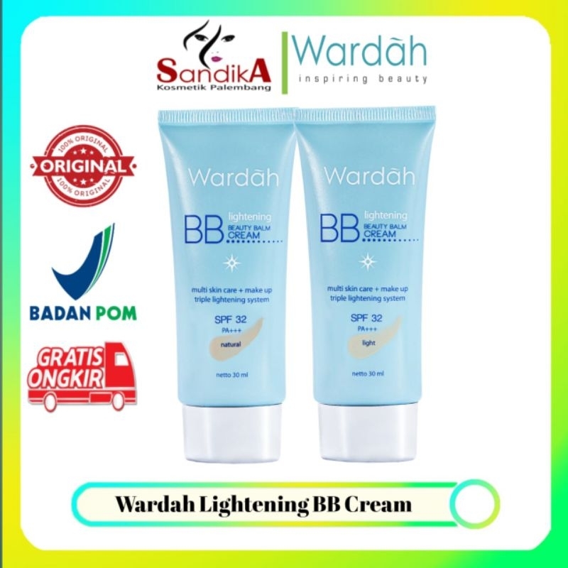 WARDAH Lightening BB Cream/BB Cream Wardah/BB Cream Wardah/Alas Bedak Wardah