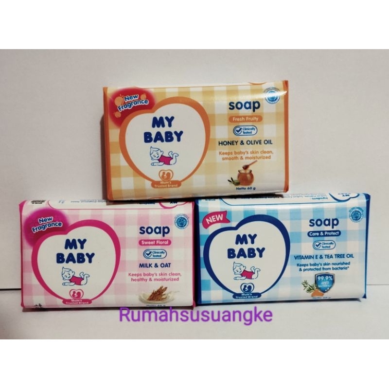 My baby Bar Soap 60g sabun Batang Bayi