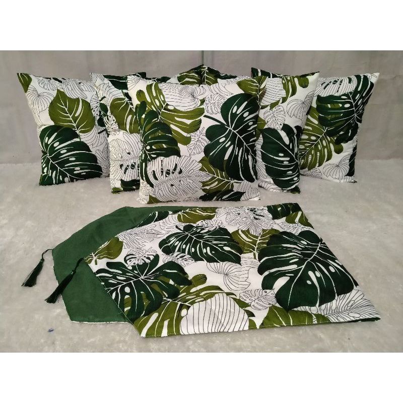 taplak meja set bantal sofa