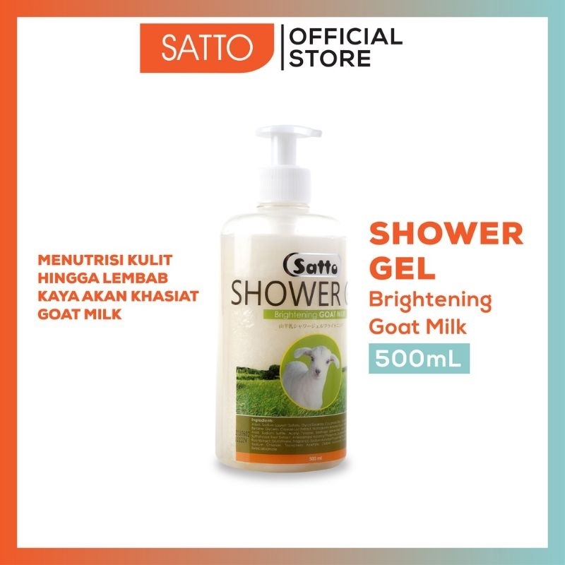 Satto Shower Brightening Goat Milk