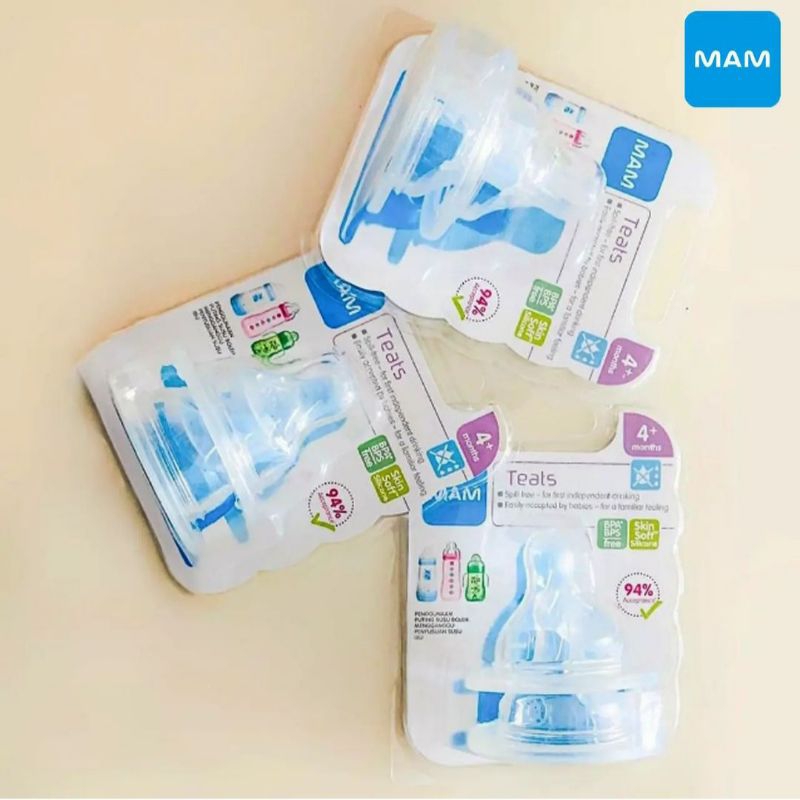 MAM Teat Nipple Anti Colic | Replacement Nipple Mam | Spare Dot Mam