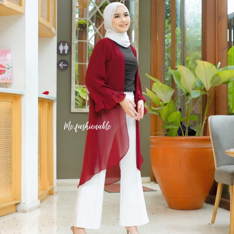 Mefa-Hanna Wringkle Long Outer Korea
