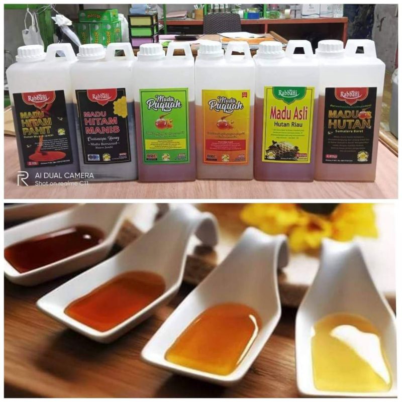 

madu rabbani asli hutan sumbar riau murni herbal alami