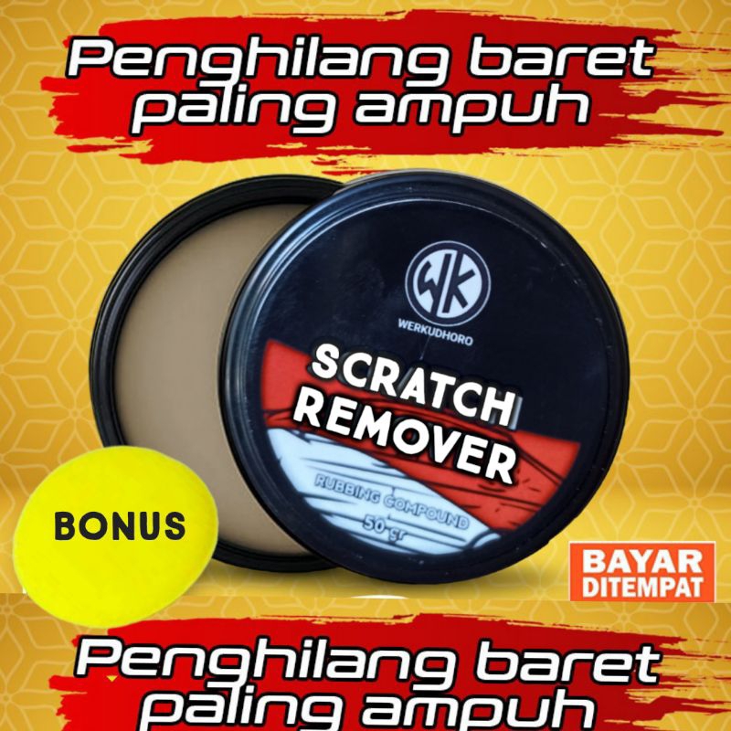 Penghilang baret mobil/motor/rubbing coumpond/scructh remover