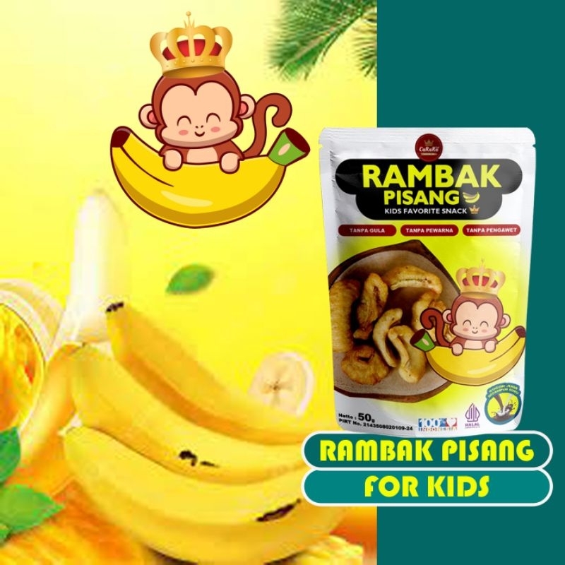 

Rambak Pisang KIDS Carara 50g