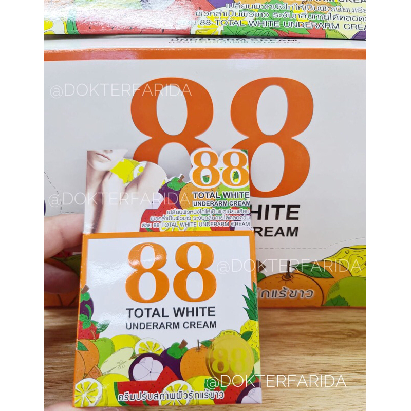 88 Total White Underarm Cream - Original Thailand