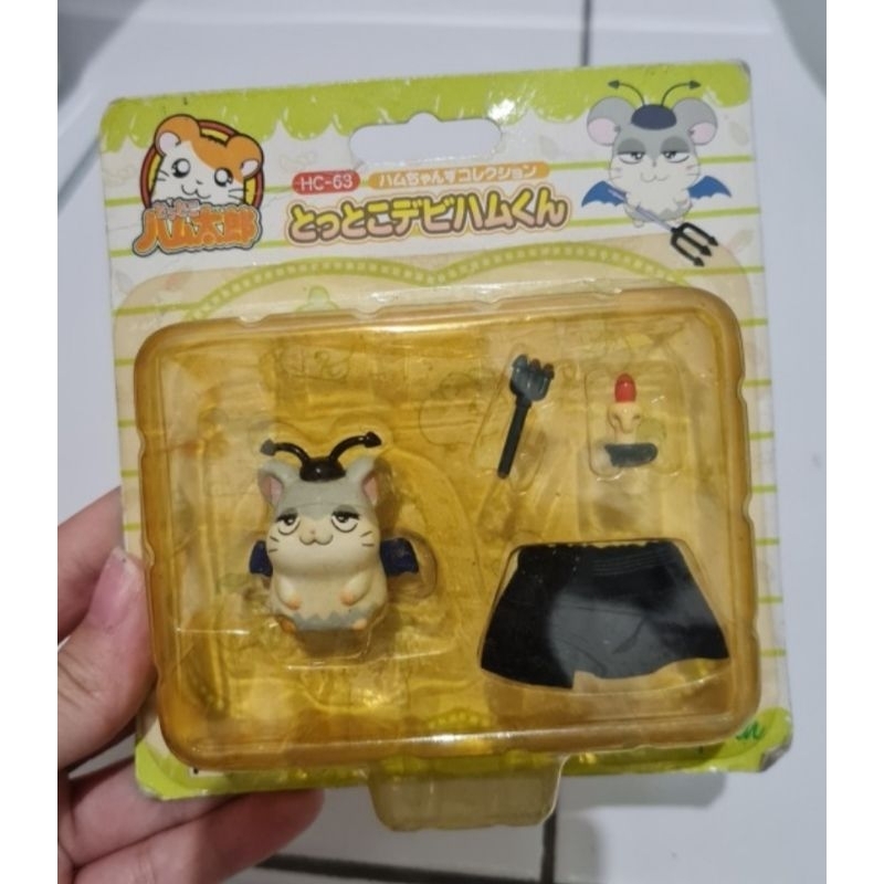 mainan figur hamtaro box jadul
