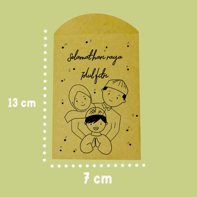 

amplop lebaran lucu dan custom no.11