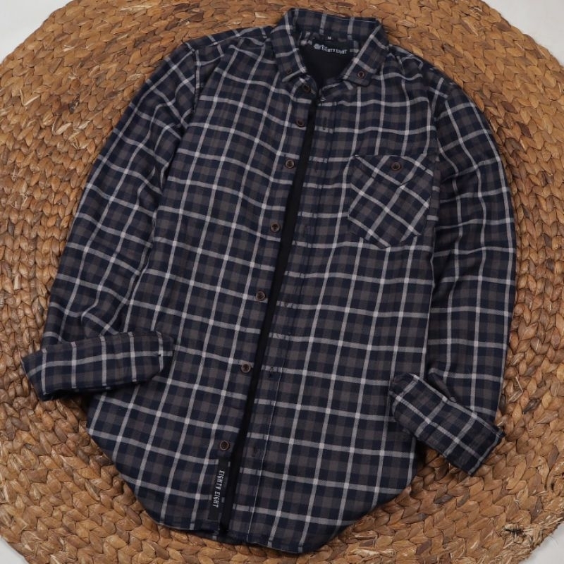 KEMEJA FLANEL SPARTAN JACKBROWN 06