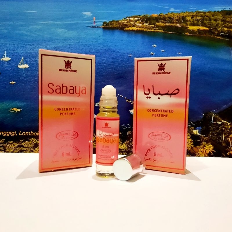 SABAYA Perbox isi 6 Pcs Parfum Kemasan 6ml Minyak Wangi Roll On Non Alkohol