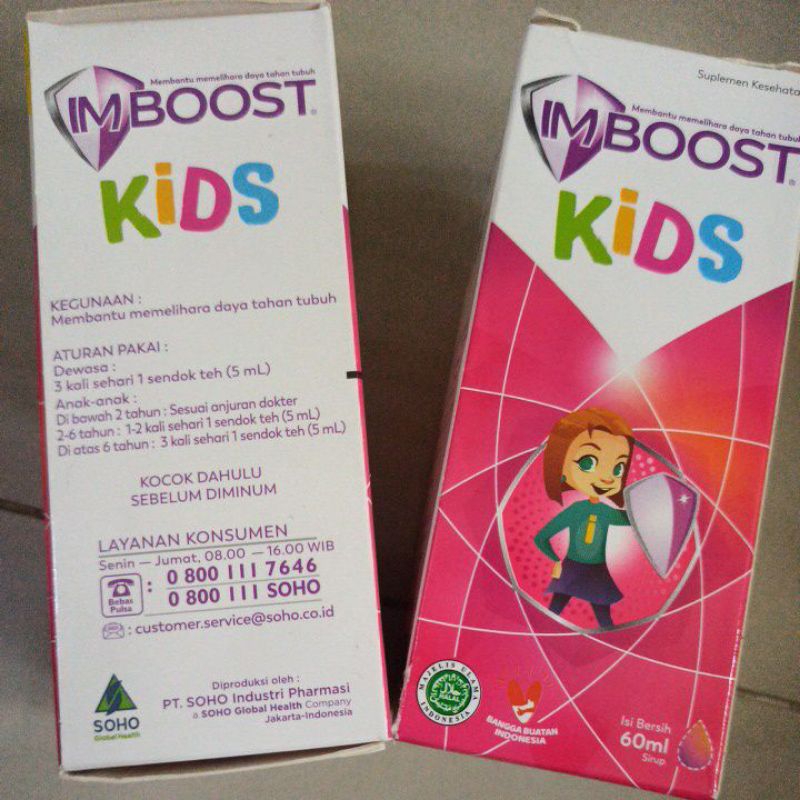 imboost Imboost Kids 21 Tablet Hisap dan Sirup Vitamin Anak Menjaga daya tahan tubuh