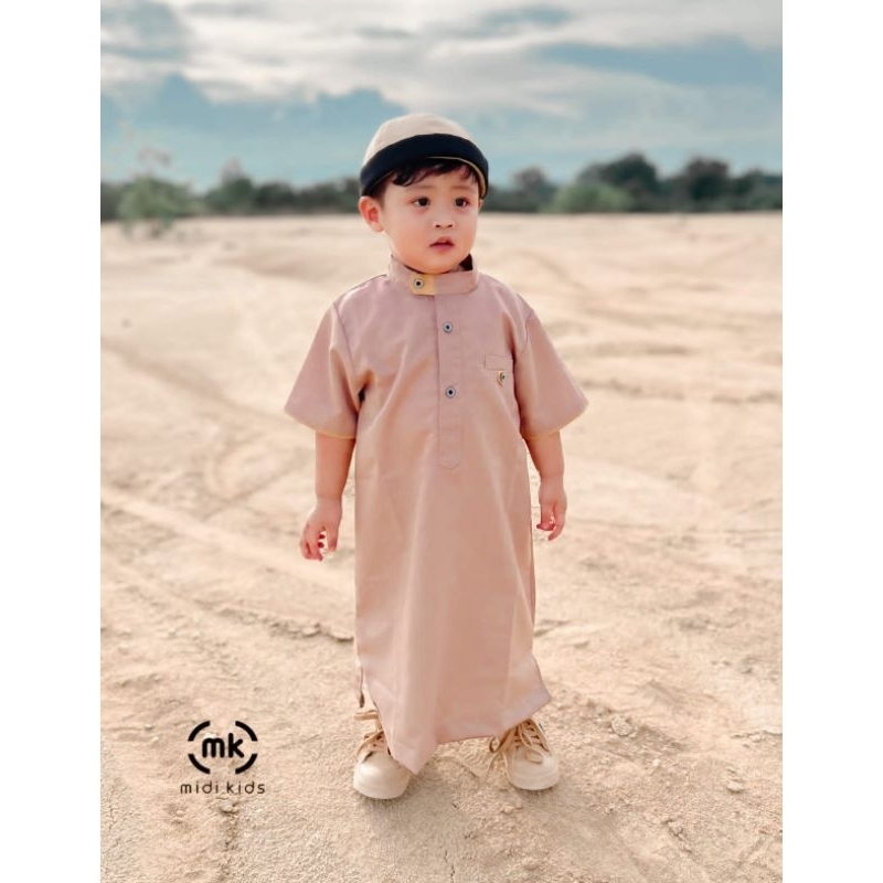 Jubah Gamis Jordan by midikids Gamis koko midi kids