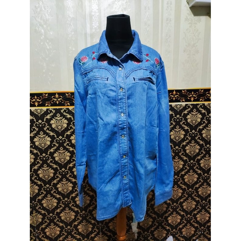 Kemeja Jeans ASOS preloved